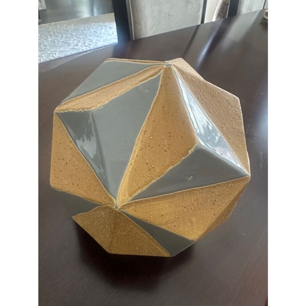 Three Hands Geometric Sculpture Sphere Decor